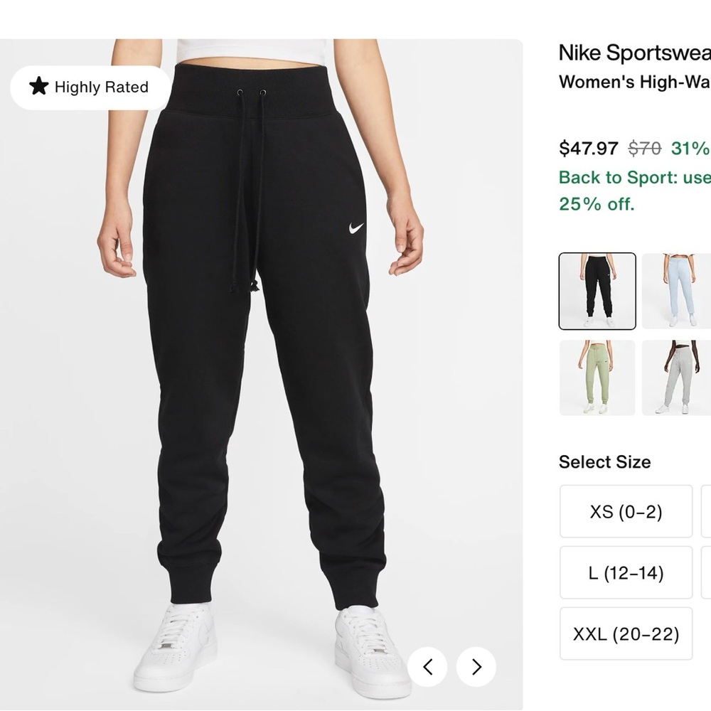 New & never worn. Just missed the return window. Size small.